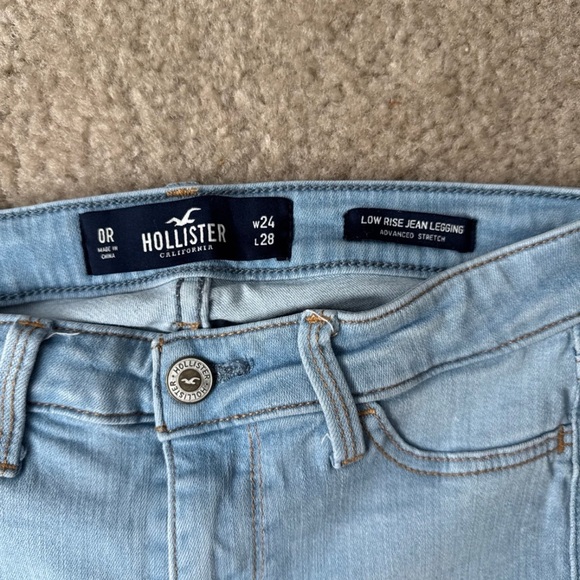 Hollister low rise jean legging - Picture 2 of 3